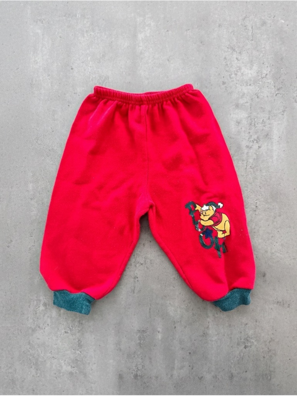 Vintage Kids Red Casual Bottoms